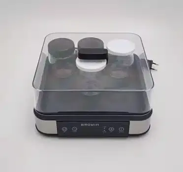 yoghurt maskin 1.6liter digital med weck burkar stängd.webp