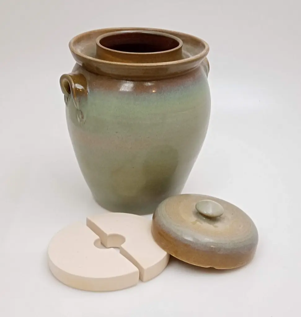 syrningskruka 4,5liter bland färg grön