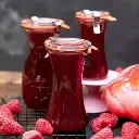 WECK Delikatess glas 200 ml exampel saft.webp