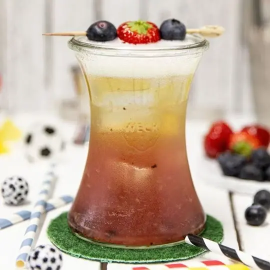 WECK Delikatess glas 370 ml exampel cocktail.webp