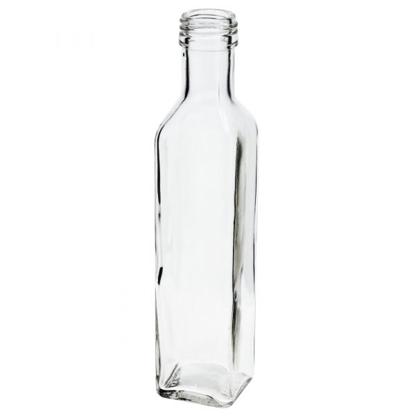 [FL01_250olja] Flaska 250ml fyrkant