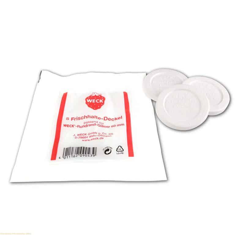 [WECKSL60] Snap-on lid 60mm for Weck jars