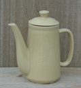 Ceramic tea or coffee pot 1,1 liter Canada cream