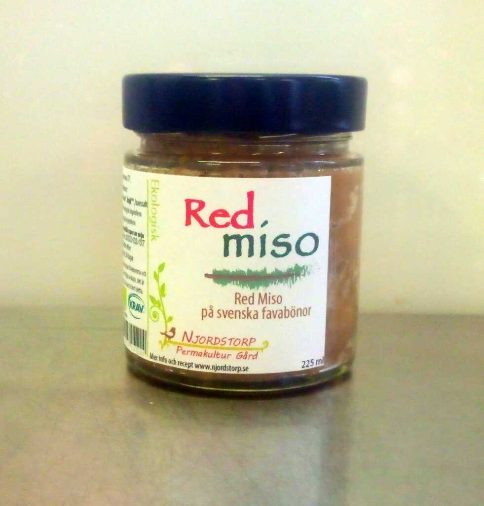 [MISOfavaRed] Red Swedish Fava Bean Miso