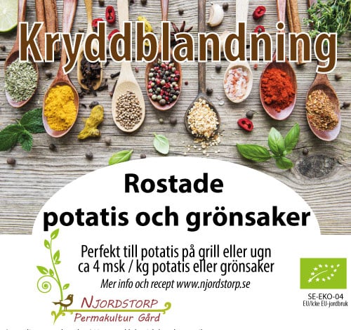 [KRYDDrotgrönsaker] Spice mix for roasted potatoes and vegetables