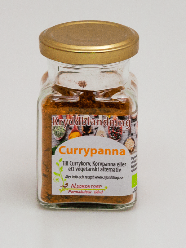 [KRYDDcurrypanna] Njordstorps Currypanna blandning
