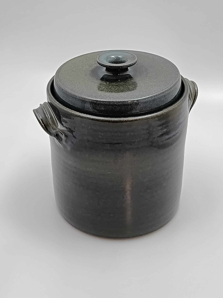 [KRUKA4ltrRakNattblå] Fermentation jar 4L - Sauerkraut container straight model