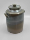 Ceramic Kombucha container 6 litres with stainless steel tap