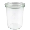 Weck 160 ml typ Mini Mold konservingsburk glas och lock