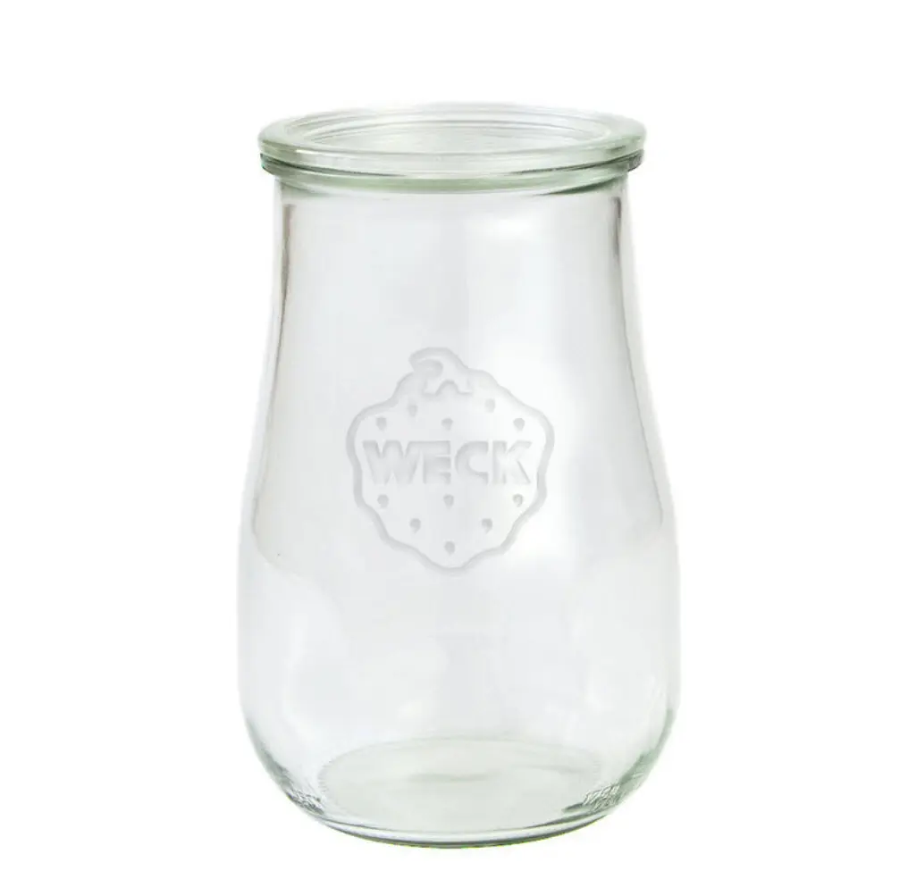 [WK738 utan] Weck 1.75 liter konserveringsburk (without ring/clips)