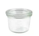 Weck 165 ml Mini Mold preserving jar with lid