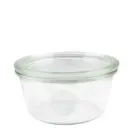 Weck 290 ml preserving jar, glass, Mini Mold type, with lid